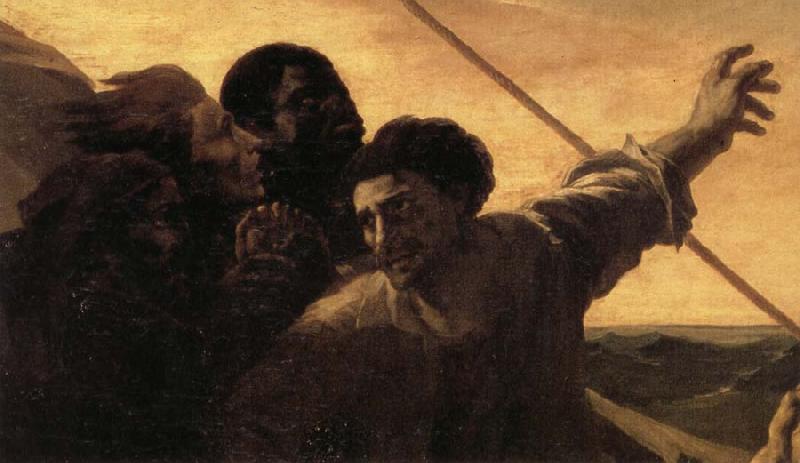 Theodore Gericault Details of The Raft of the Medusa France oil painting art